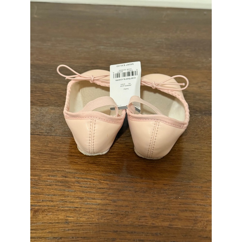 NWT Carter's Ballet Shoes Sz 10 - Picture 3 of 4